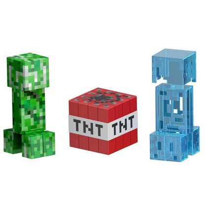 Minecraft -  Diamond Level Creeper figure 14cm