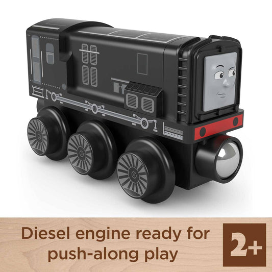 Thomas & Friends -  Wooden Railway Diesel Engine Push-Along Train