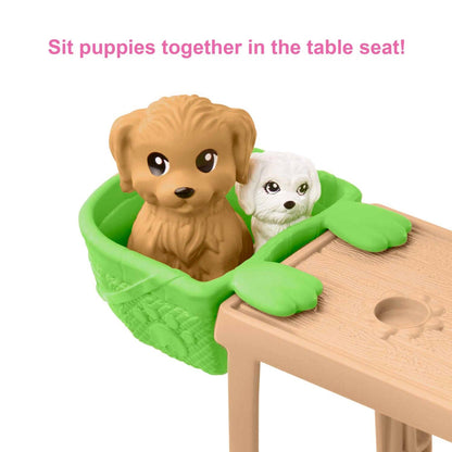 Barbie -  Chelsea Doll And Accessories Skatepark Playset With 2 Puppies And 15+ Pieces