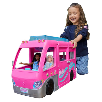 Barbie -  Camper Dreamcamper Toy Playset With Pool And 60+ Accessories 2022