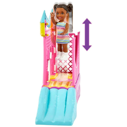 Barbie -  Skipper Babysitters Inc. Bounce House Playset With Dolls & Accessories