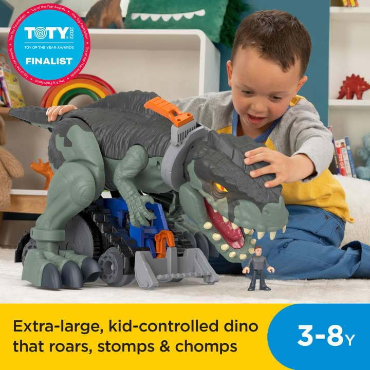 Imaginext - Mega Stomp & Rumble Giga Dino – Toys and Hobbys Australia