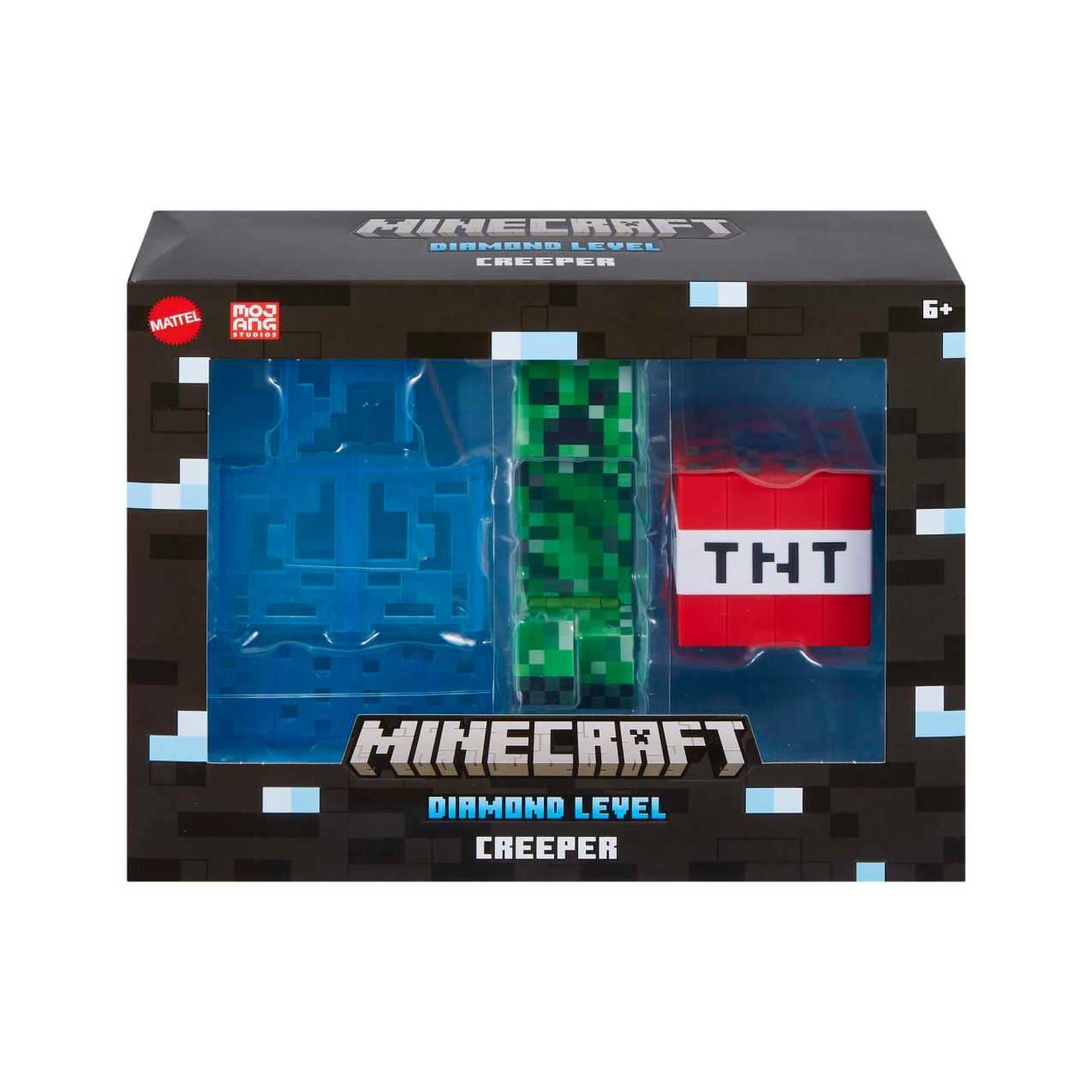 Minecraft -  Diamond Level Creeper figure 14cm