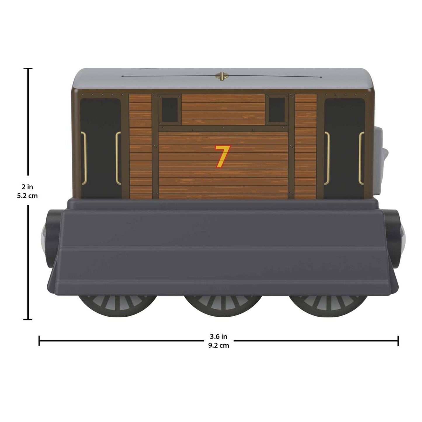 Fisher-Price -  Thomas & Friends Wooden Railway Toby Engine