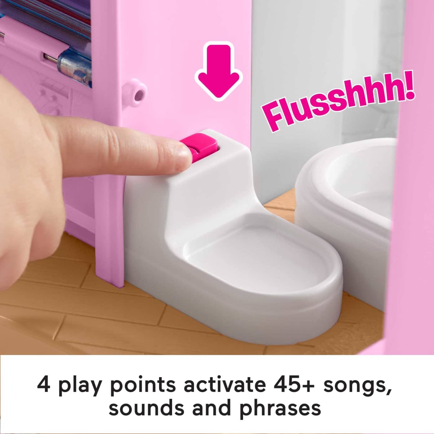 Barbie -  Little Dreamhouse Interactive Playset By Little People