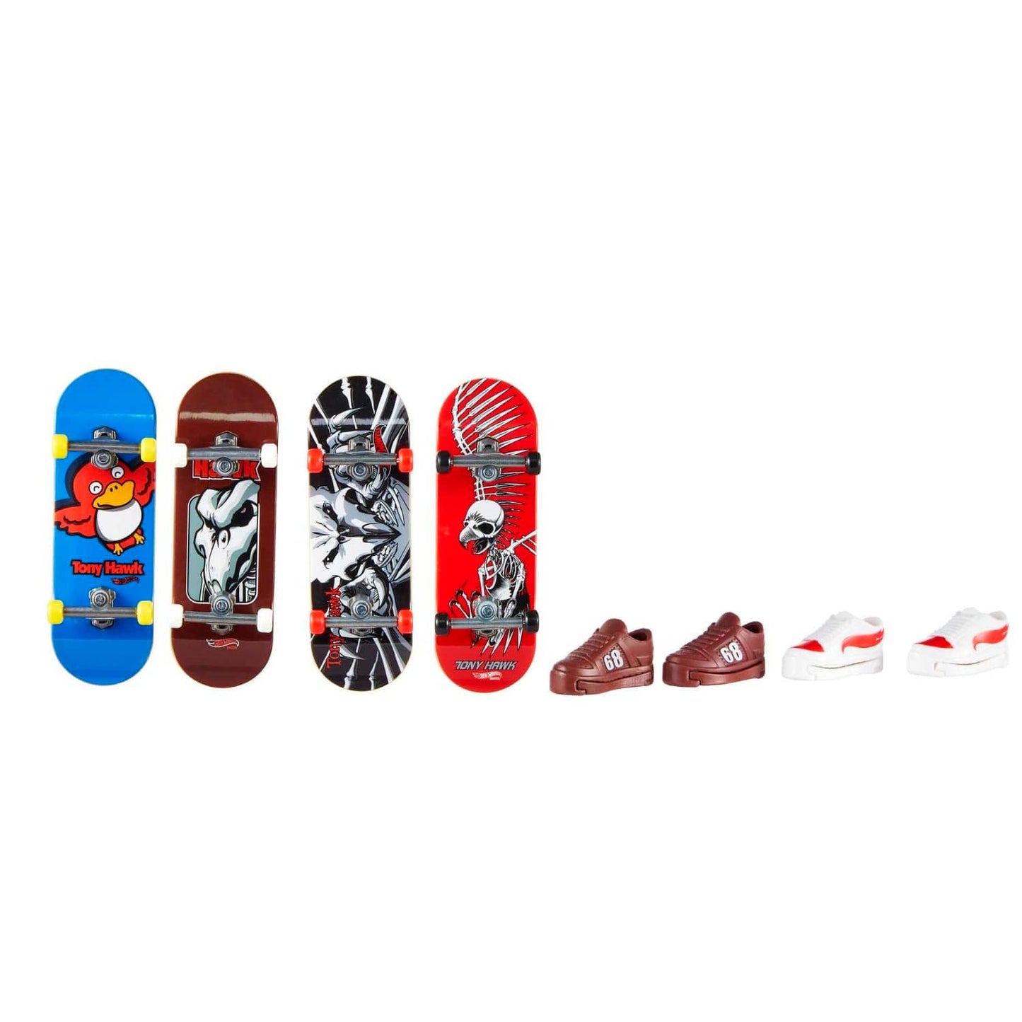 Hot Wheels - ® - Skate Fingerboards & Skate Shoes Multipack Toy For Kids (styles May Vary)