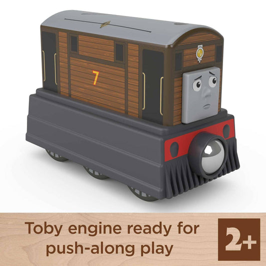 Fisher-Price -  Thomas & Friends Wooden Railway Toby Engine