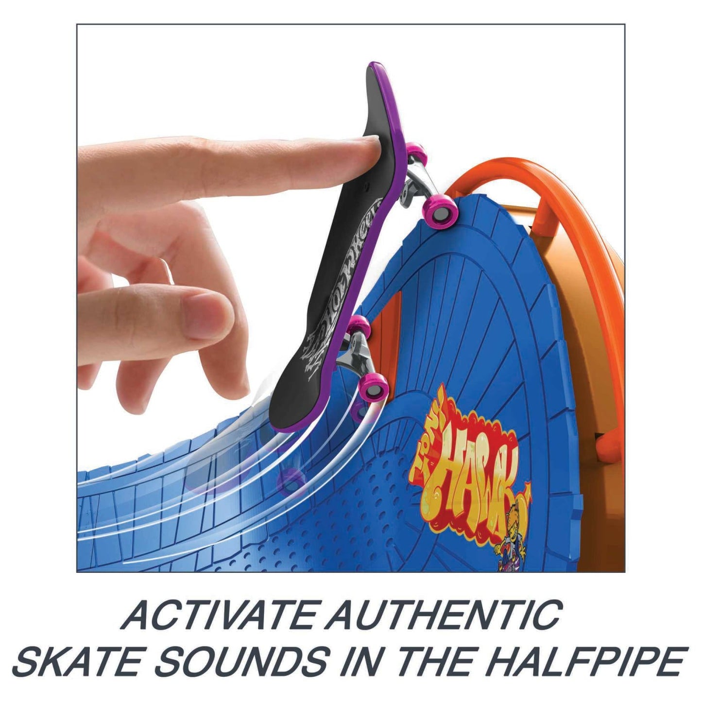 Hot Wheels - ® - Skate Amusement Park Skate Set With Fingerboard & Pair Of Skate Shoes