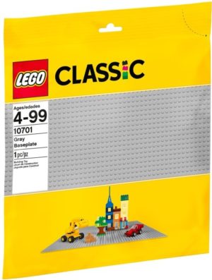 LEGO 10701 BASEPLATE GRAY BRICKS & MORE CLASSIC