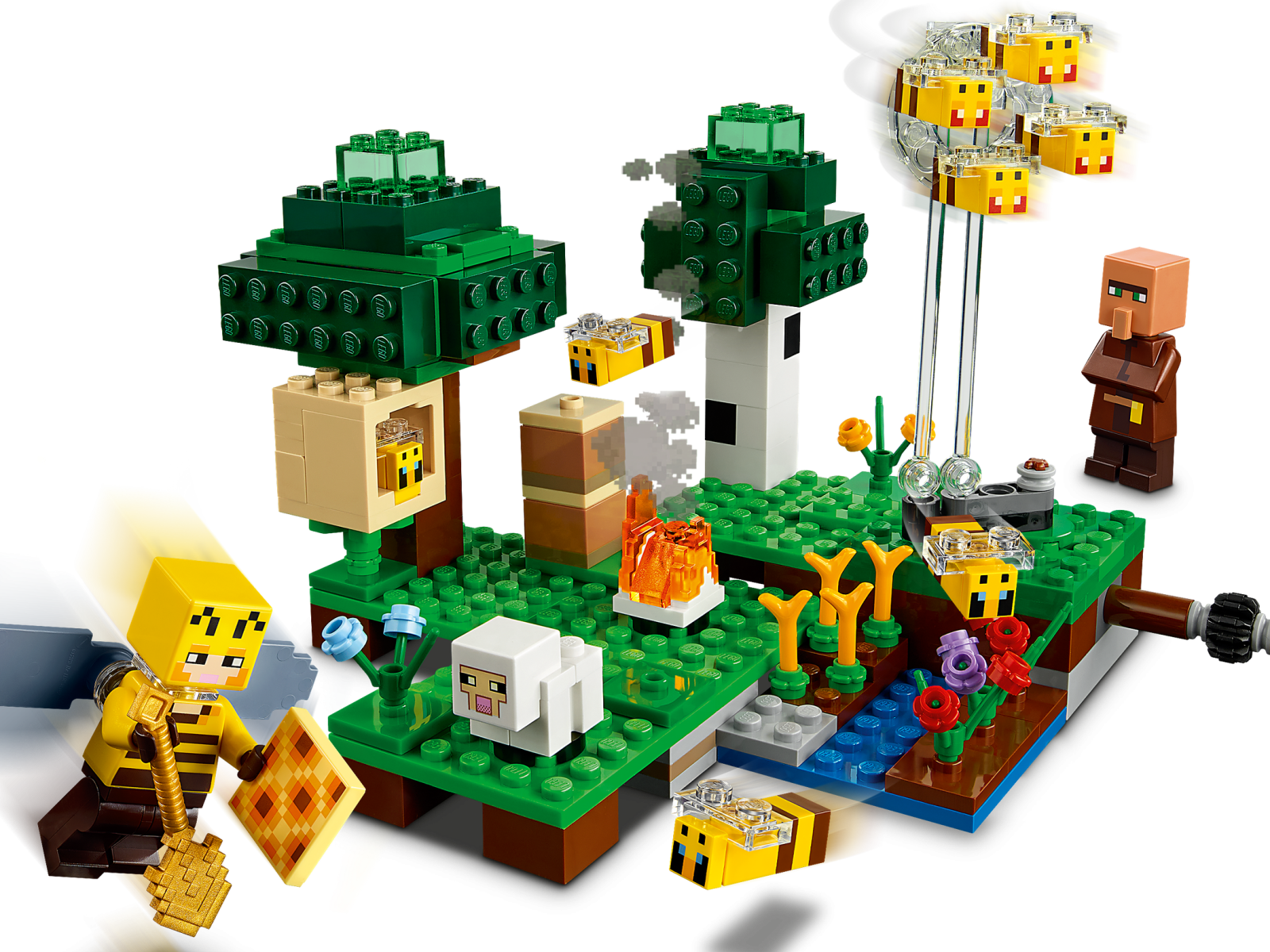 Lego Minecraft The Bee Farm Set Toy Gift New | My XXX Hot Girl