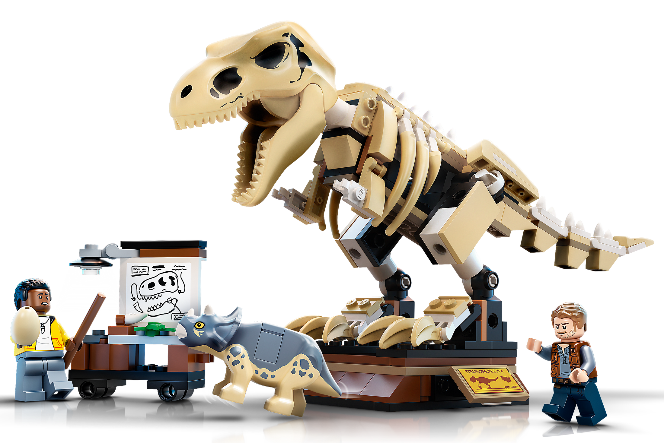 Voorkomen Cokes voor LEGO 76940 T. rex Dinosaur Fossil Exhibition - Jurassic World -  BrickBuilder Australia LEGO SHOP