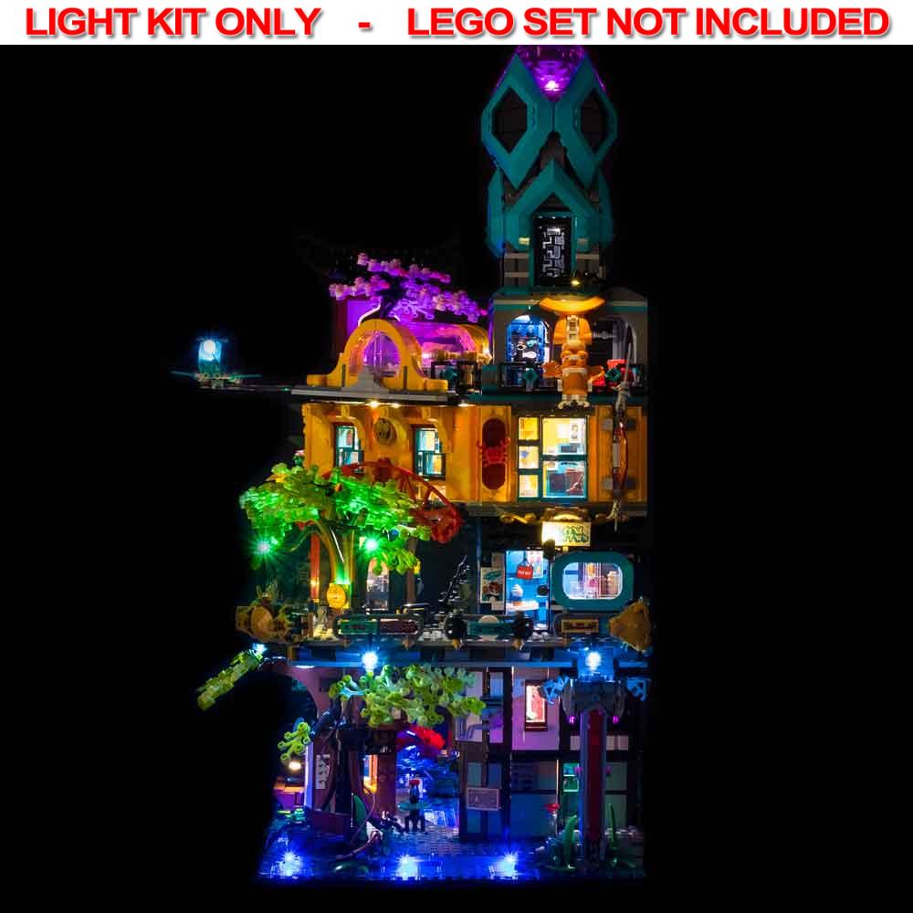 KIT for LEGO Ninjago City Gardens – Light My – BrickBuilder Australia LEGO SHOP