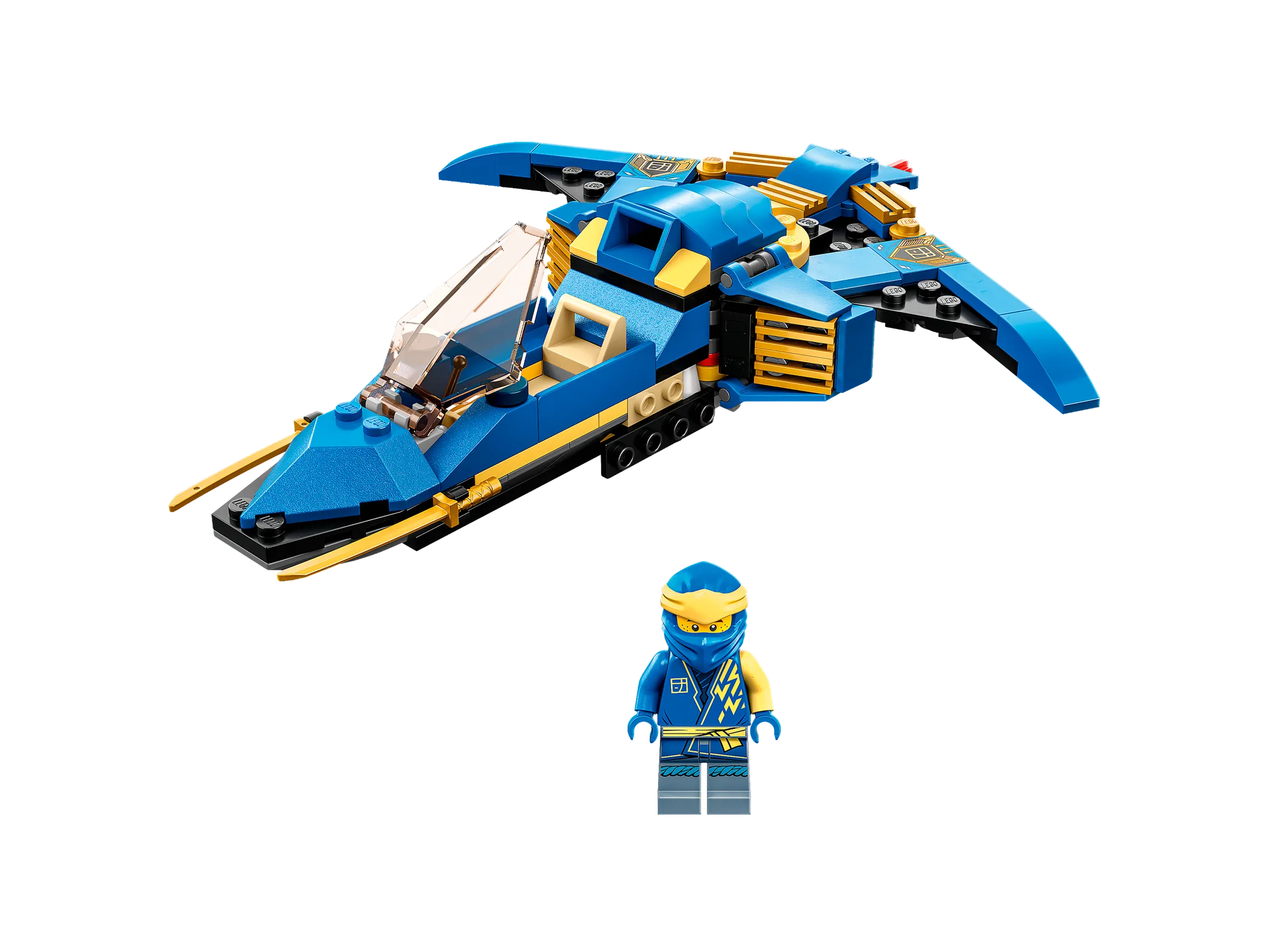 Lego 71784 Jays Lightning Jet Evo Ninjago Brickbuilder Australia Lego Shop 