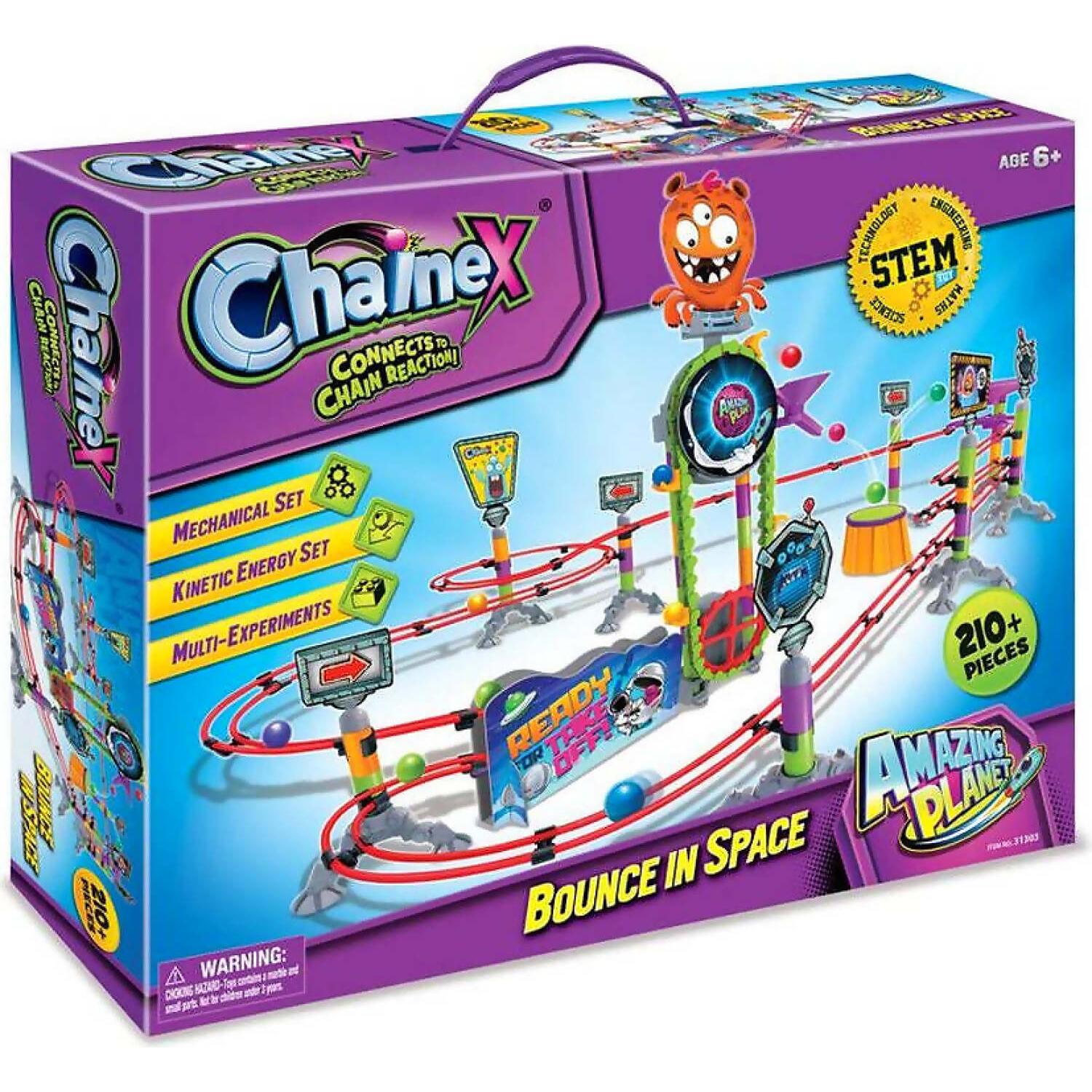 Chainex - Bounce In Space 210+ Pieces from Tates Toyworld