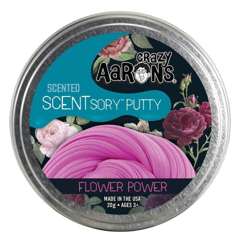 Crazy Aaron's Scentsory Putty Fierce Floral Perfume Flower Power 2.5inch - Image 4
