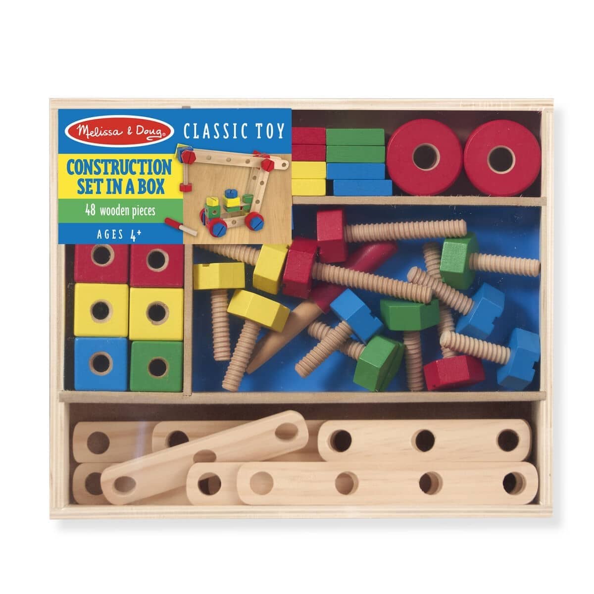 Melissa & Doug - Construction Building Set In A Box - Image 3