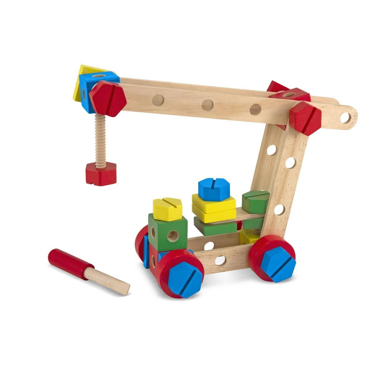 Melissa & Doug - Construction Building Set In A Box - Image 4