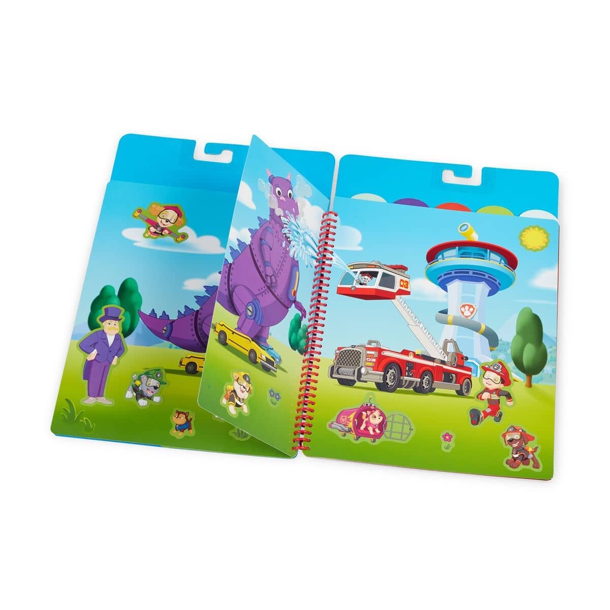 Paw Patrol - Restickable Stickers Flip-flap Pad - Ultimate Rescue - Melissa & Doug - Image 2
