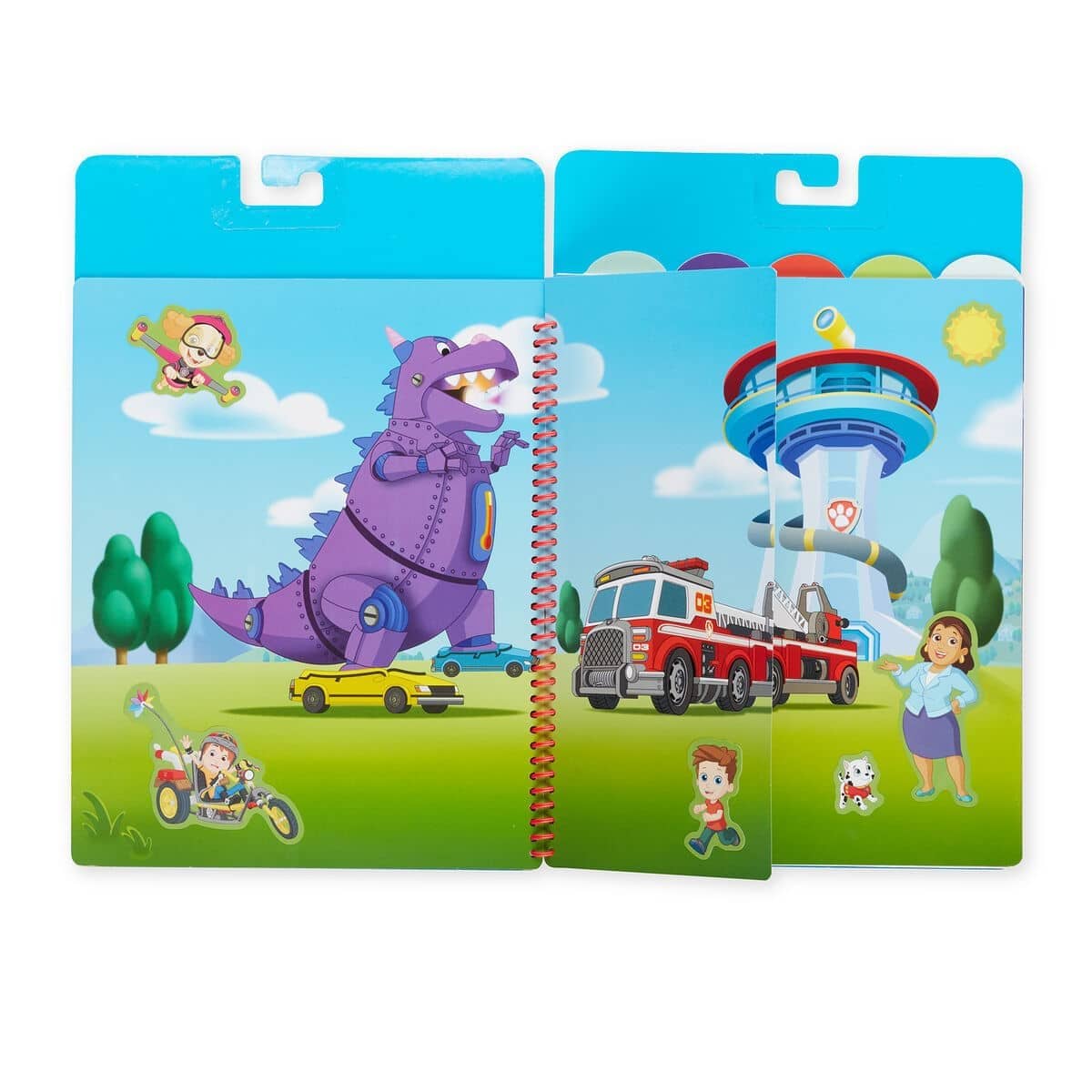 Paw Patrol - Restickable Stickers Flip-flap Pad - Ultimate Rescue - Melissa & Doug - Image 3