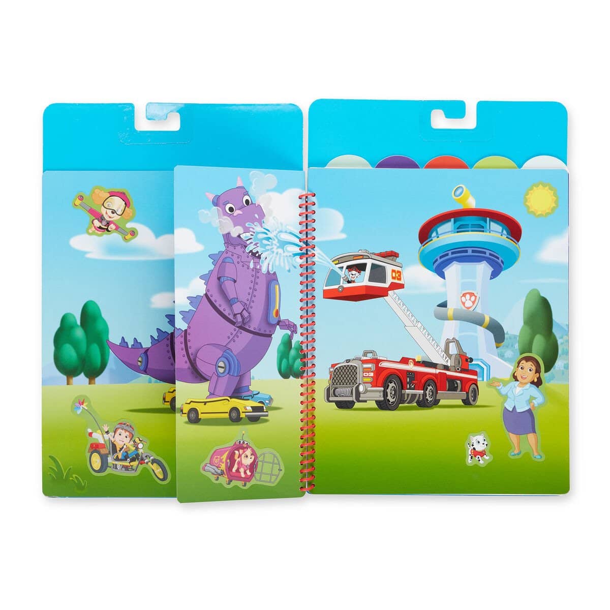 Paw Patrol - Restickable Stickers Flip-flap Pad - Ultimate Rescue - Melissa & Doug - Image 4