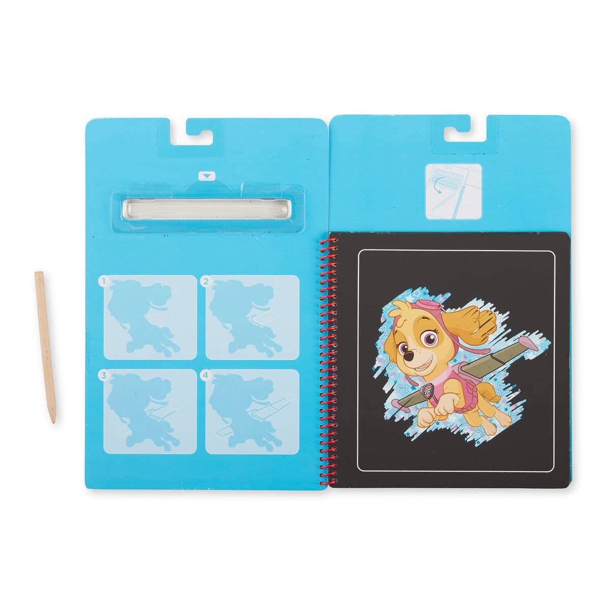 Paw Patrol - Scratch Art Pad - Skye - Melissa & Doug - Image 3