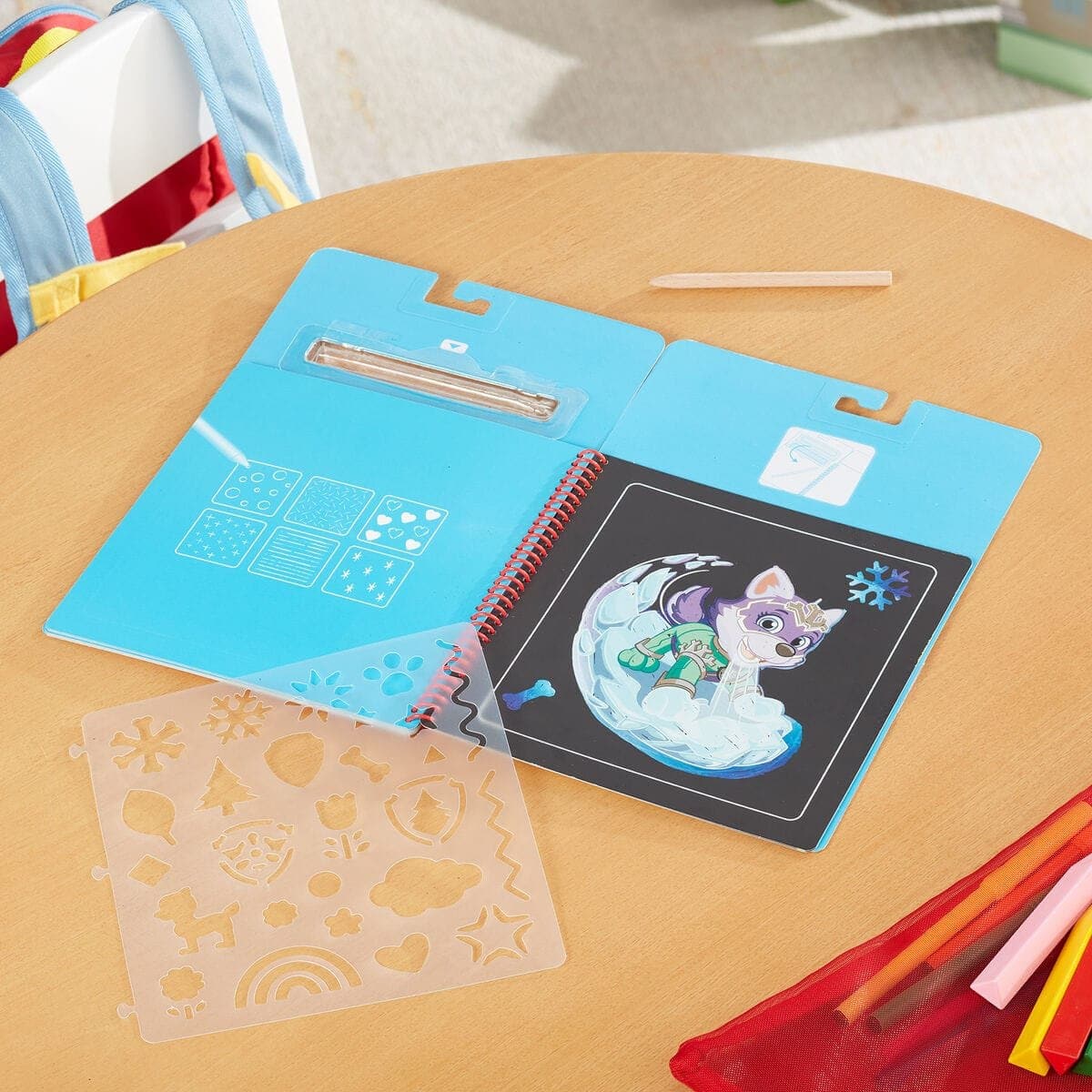 Paw Patrol - Scratch Art Pad - Skye - Melissa & Doug - Image 5