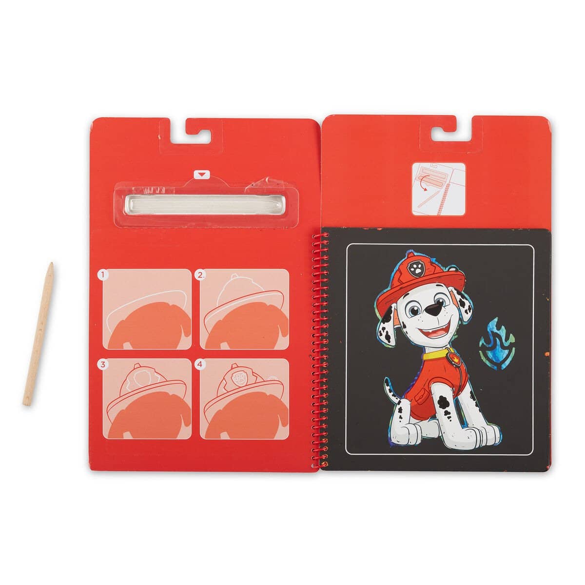 Paw Patrol - Scratch Art Pad - Marshall - Melissa & Doug - Image 3