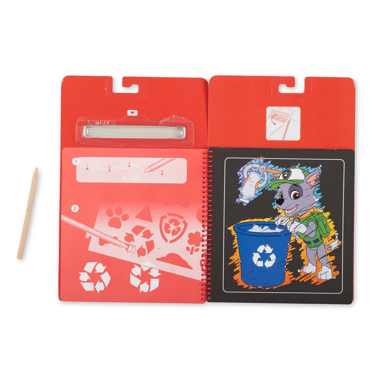 Paw Patrol - Scratch Art Pad - Marshall - Melissa & Doug - Image 4