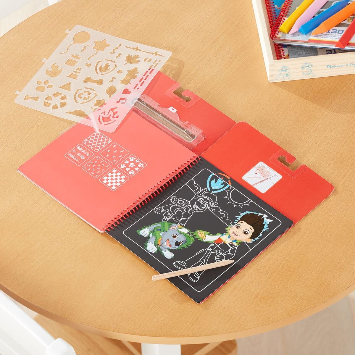 Paw Patrol - Scratch Art Pad - Marshall - Melissa & Doug - Image 5