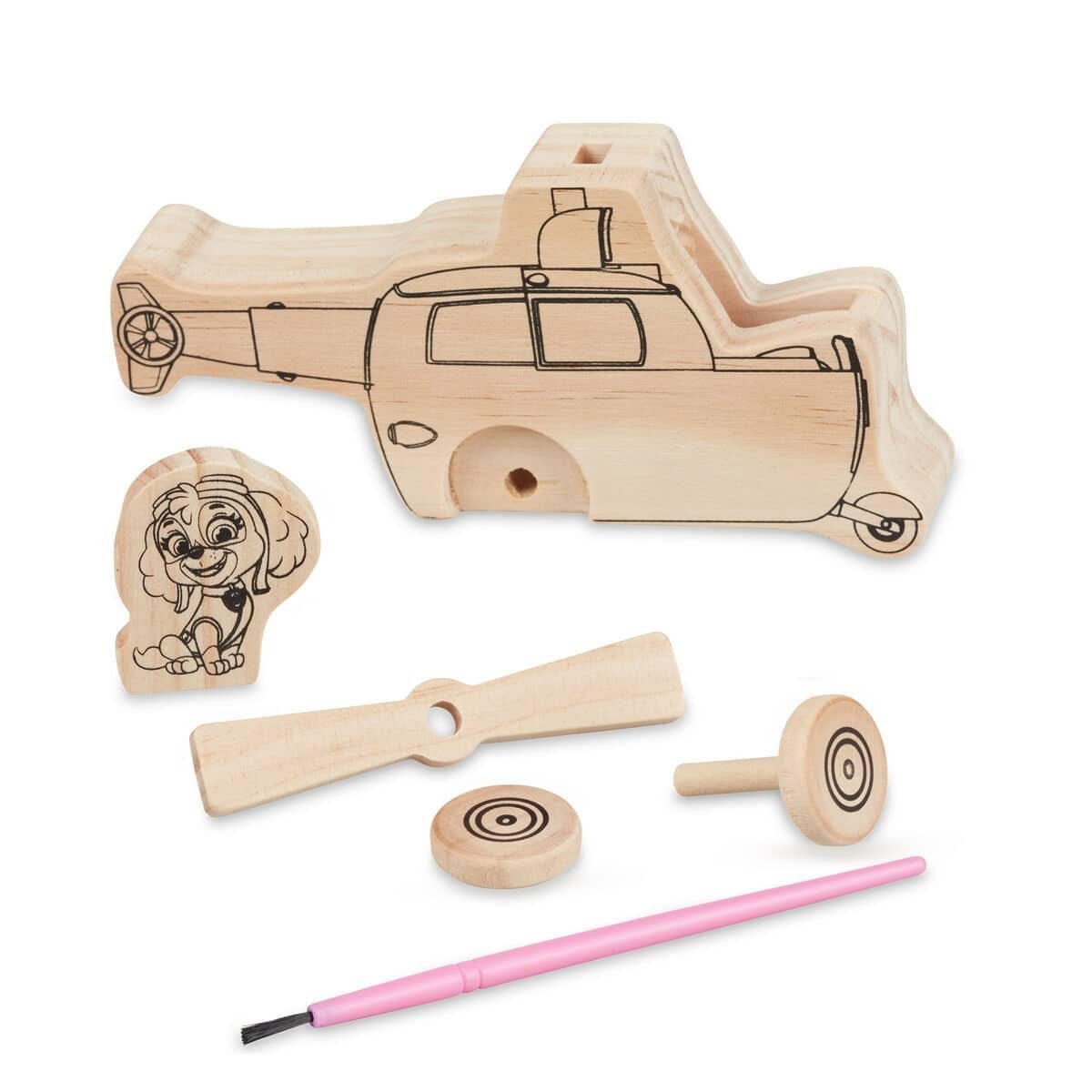 Paw Patrol - Wooden Craft Kit Vehicles - Melissa & Doug - Image 3