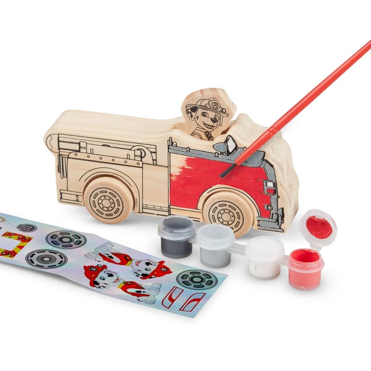 Paw Patrol - Wooden Craft Kit Vehicles - Melissa & Doug - Image 5