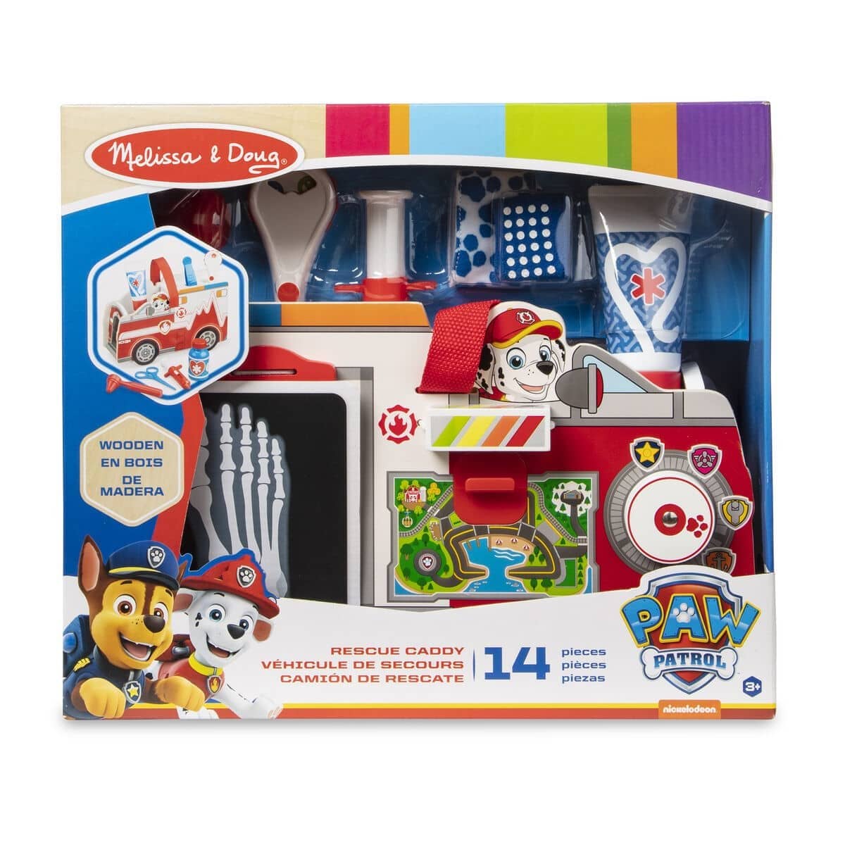 Paw Patrol - Marshalls Wooden Rescue Caddy - Melissa & Doug - Image 3