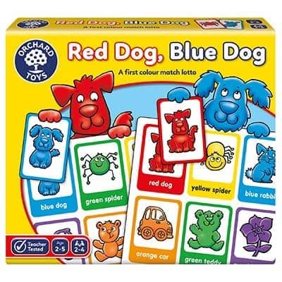 Orchard Toys - Red Dog Blue Dog Game