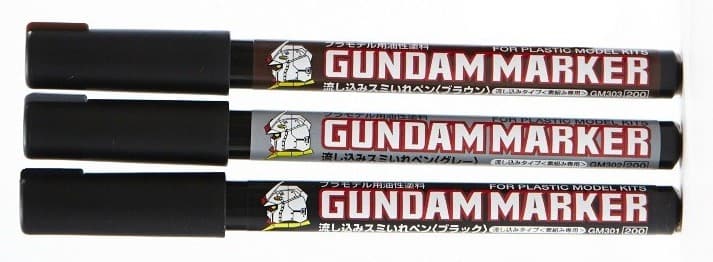 GUNDAM MARKER POUR TYPE GREY GM302P 1pc