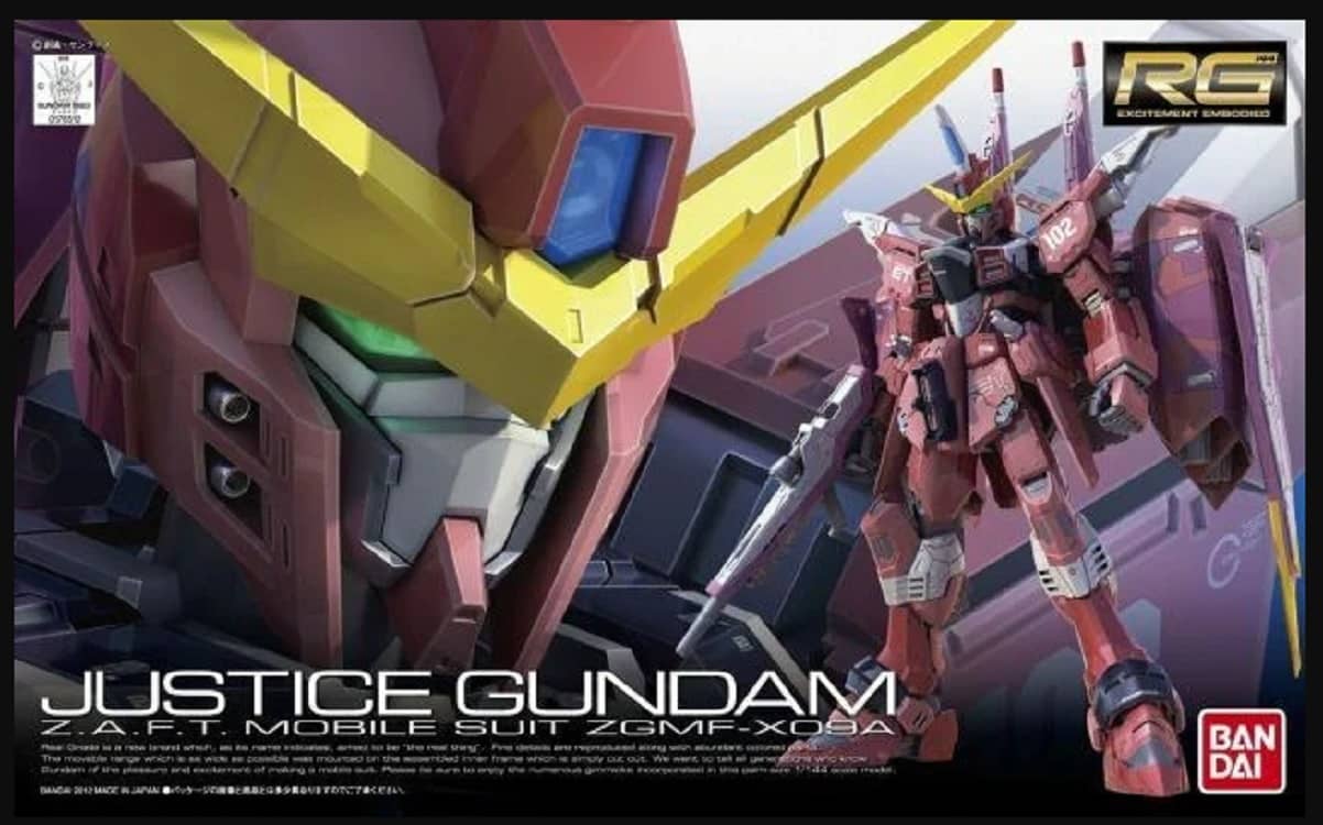 RG 1:144 Justice Gundam