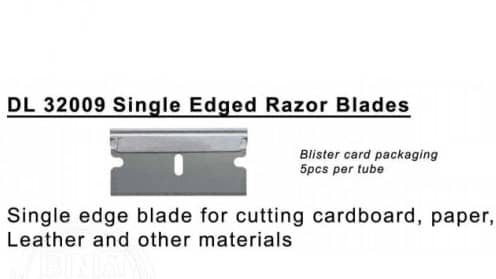 DELTA #9 SINGLE RAZOR BLADES 5PK 32009