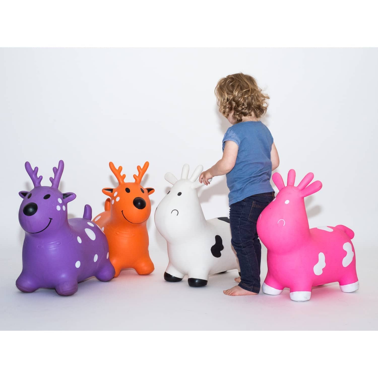 Happy Hopperz - White Cow - Image 4