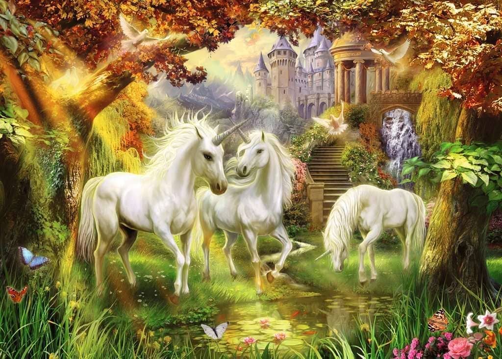 Ravensburger - Unicorns In The Forest Jigsaw Puzzle 1000 Pieces - Image 2