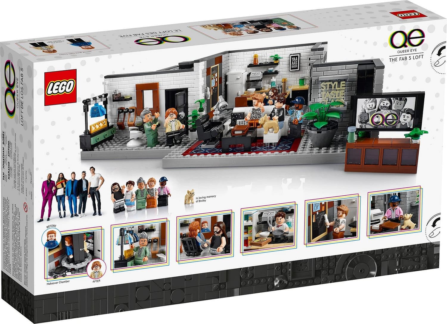 LEGO 10291 Queer Eye The Fab 5 Loft - ICONS - Image 5