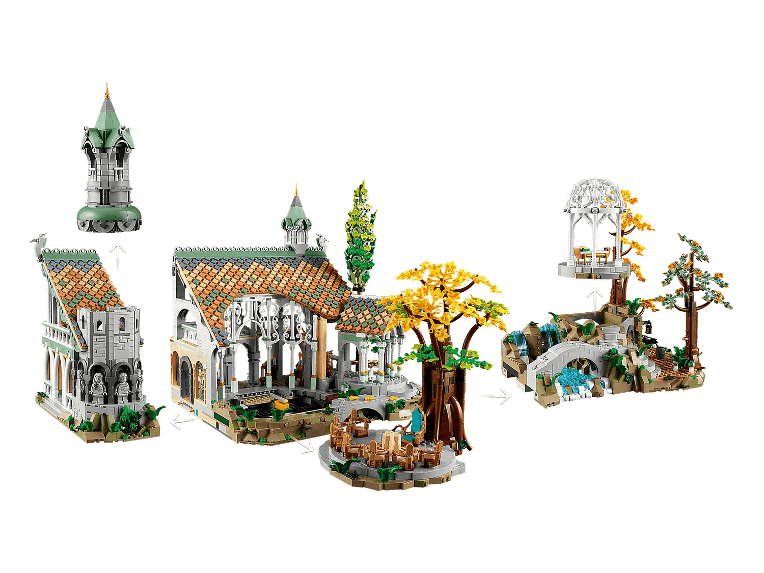 LEGO 10316 THE LORD OF THE RINGS: RIVENDELL™ - Icons - Image 9