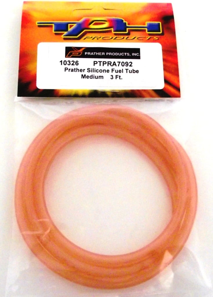 PRATHER SILICON FUEL TUBE MEDIUM 3 FOOT