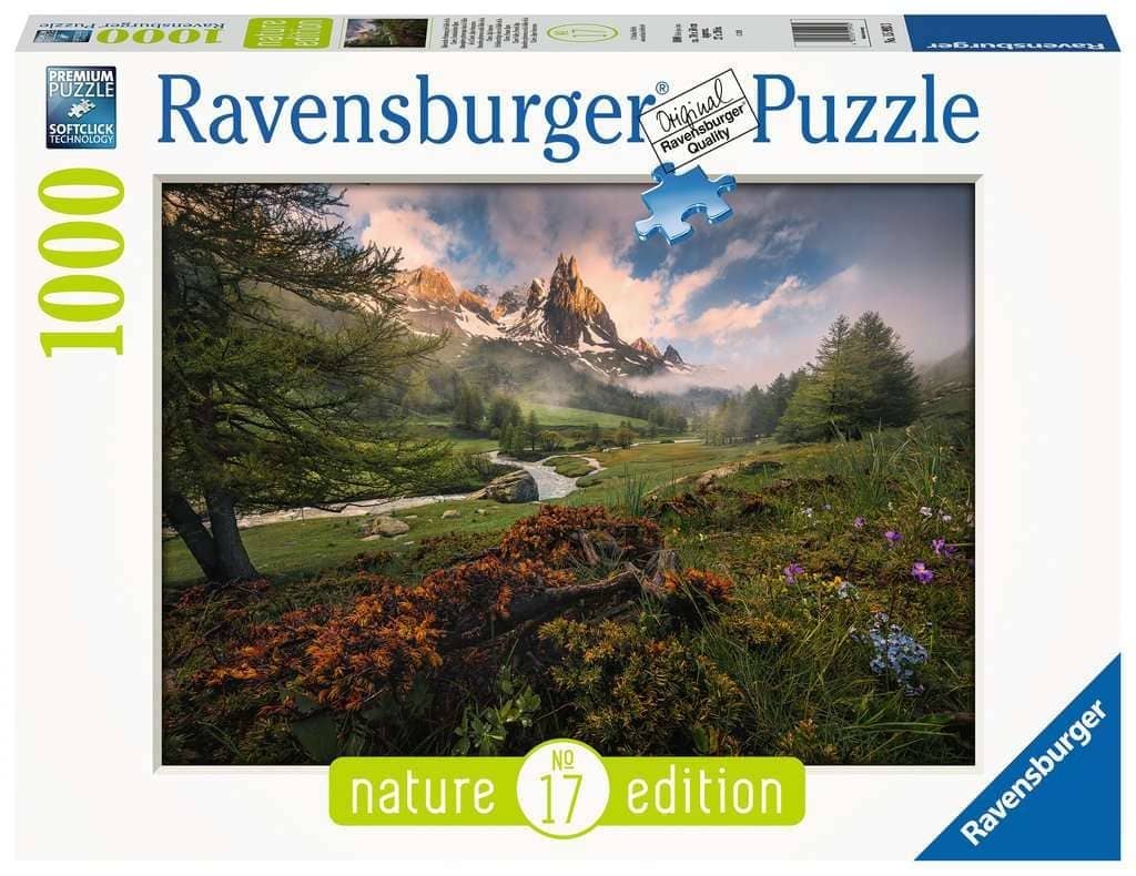 Ravensburger - Claree Valley French Alps Jigsaw Puzzle 1000 Pieces
