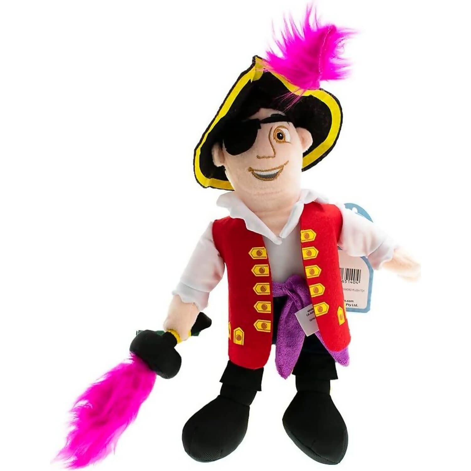 Wiggles - Captain Feathersword Plush 25cm
