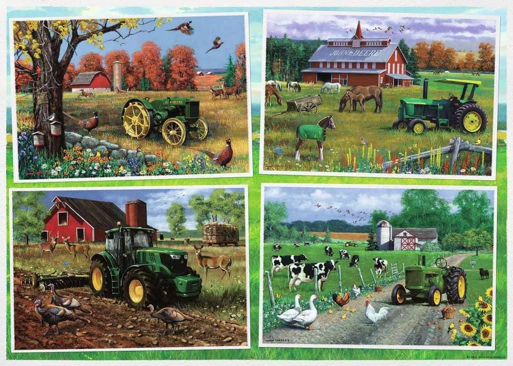 Ravensburger - John Deere Classic Jigsaw Puzzle 500 Pieces - Image 2