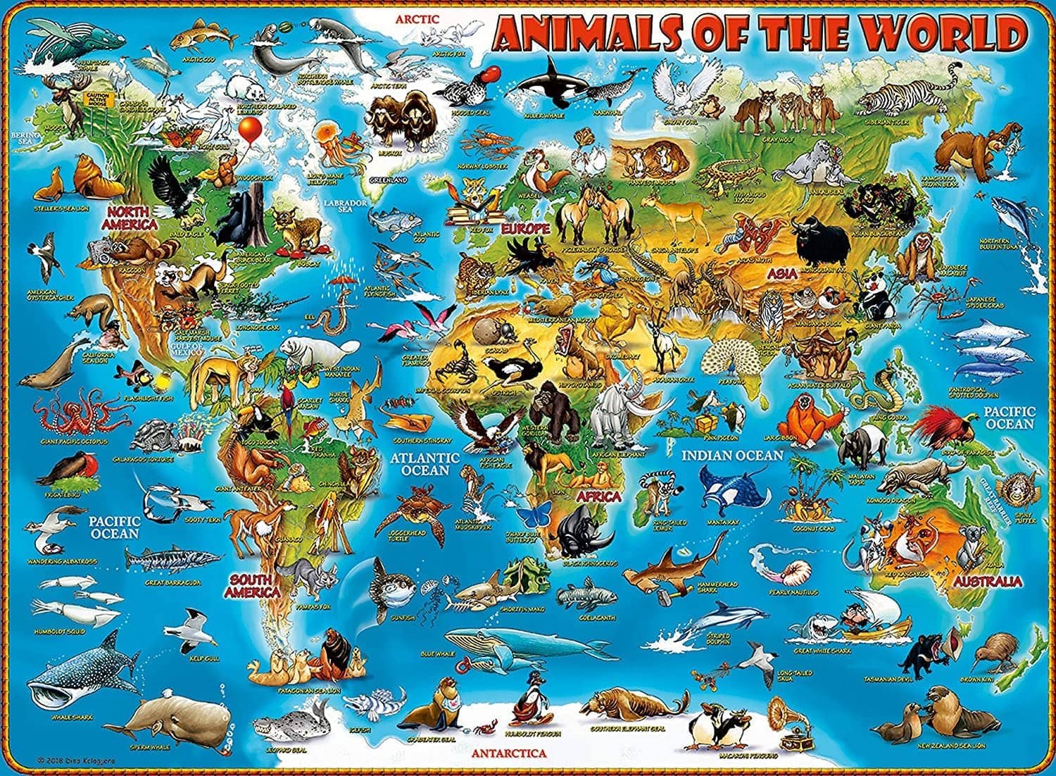 Ravensburger - Animals Of The World Jigsaw Puzzle 300 Pieces - Image 2