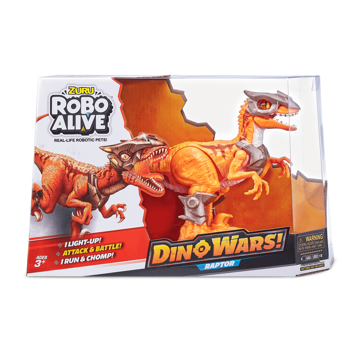 Zuru - Robo Alive Dino Wars Raptor Toy By Zuru Robo Alive - Image 2