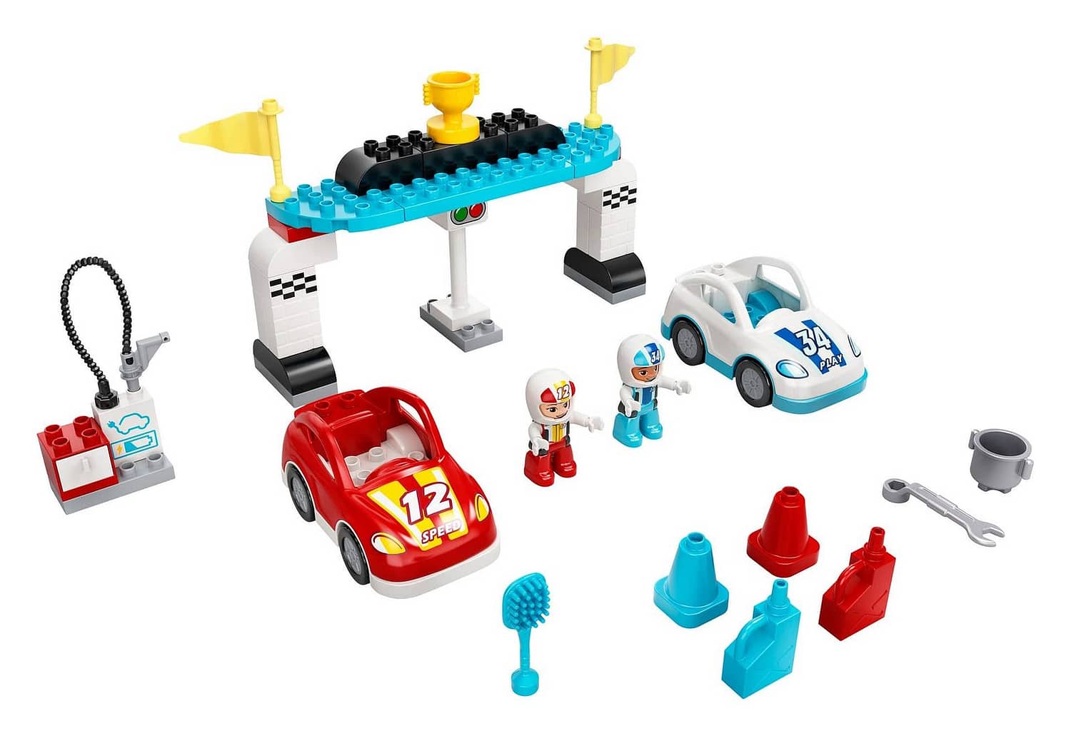 LEGO 10947 Race Cars - Duplo - Image 3