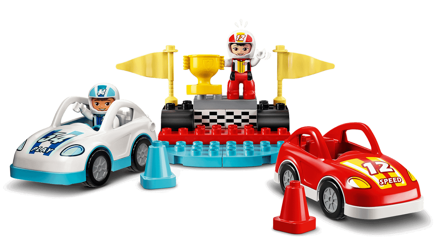 LEGO 10947 Race Cars - Duplo - Image 11