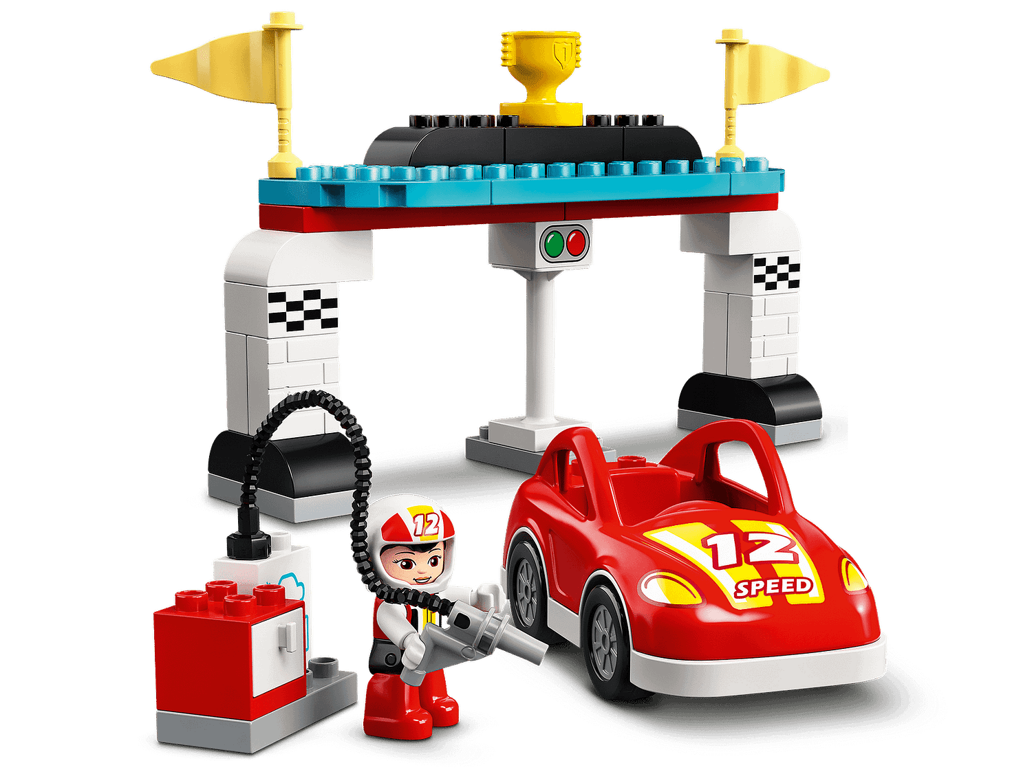 LEGO 10947 Race Cars - Duplo - Image 7