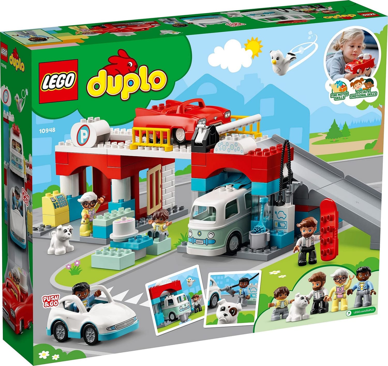 LEGO 10948 Parking Garage and Car Wash - Duplo - Image 2